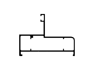 Marco 64 mm proyectante
